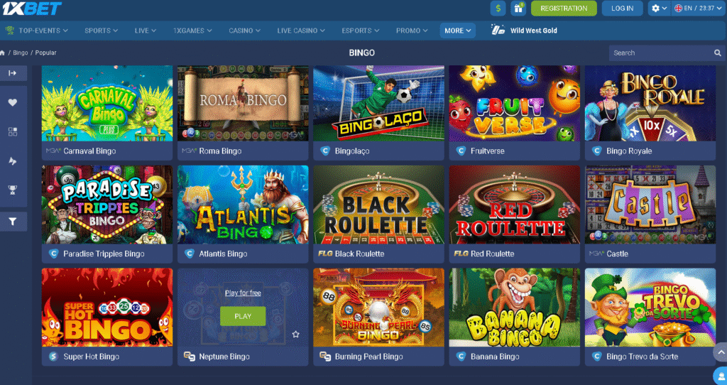 1xBet-Bingo