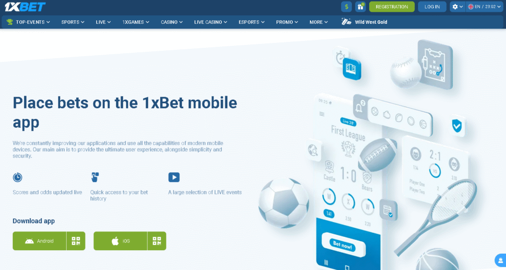 1xBet-mobile-app